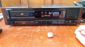 SONY CDP-338ESD Ремонт, профилактика, проверка.