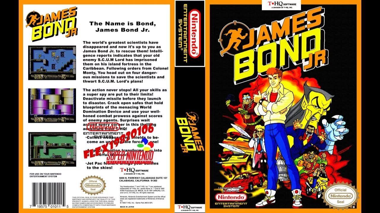 James Bond Jr (NES)