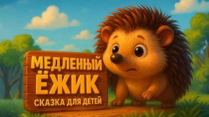СКАЗКА ДЛЯ ДЕТЕЙ. Самый медленный ёжик. Сказка на ночь