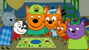 Три Кота — Мультфильм для Детей | Красим Котов Учим Цвета|Три Кота Мультик Смотреть|Развивающая Игра