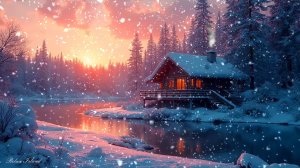 ❄️ ЗИМНЯЯ УСПОКАИВАЮЩАЯ МУЗЫКА ДЛЯ СНА 🎵 ОЧЕНЬ КРАСИВАЯ РАССЛАБЛЯЮЩАЯ МУЗЫКА ДЛЯ ДУШИ В ЛЕСУ