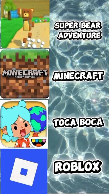 Голосуй, за свою любимую игру✨ смотреть онлайн