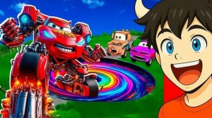 МУЛЬТИКИ ПРО МАШИНКИ 🚗 ГОНКА МОЛНИИ МАКВИН И ШТОРМА  НА СВЕРХСКОРОСТНОЙ ТРАССЕ ФЛОРИДА 600