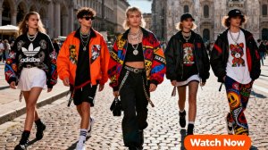 Уличная мода Италия лето 2025