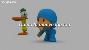 Como lo mueve lou lou - (Pocoyo baile) | letra