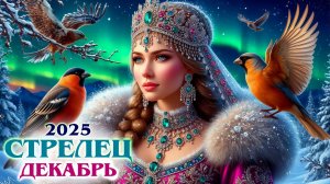 СТРЕЛЕЦ  Sagittarius ГОРОСКОП ДЕКАБРЬ ♐  СЕМЬЯ, ОТНОШЕНИЯ, ПРАЗДНИК ❄☃ С НОВЫМ ГОДОМ ☃❄