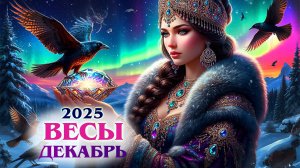 ГОРОСКОП ВЕСЫ КАРМИЧЕСКИЙ ДЕКАБРЬ  ♎ 💝ОТДАЕМ ДОЛГИ ПО ВСЕМ СФЕРАМ ЖИЗНИ ❄☃ С НОВЫМ ГОДОМ ☃❄