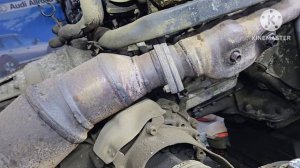 Ауди А8 3.7. спуск мотора !