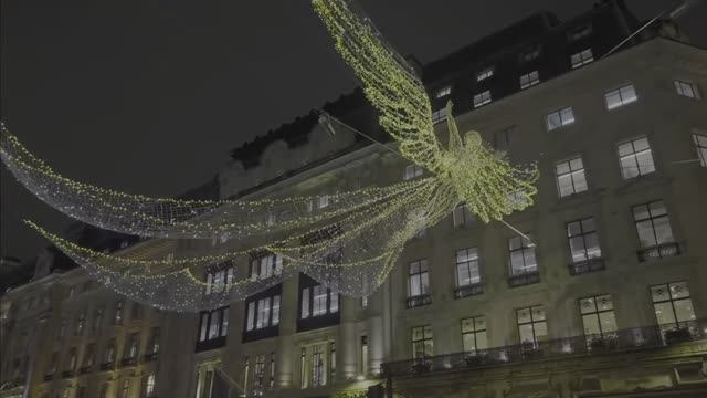 Лондонский Рождественский микс праздничных улиц, рынков и уютных праздничных сцен