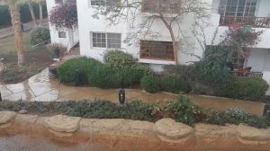 Дождь в Шарм эль Шейхе