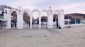 Прогулка к морю Анапа Кафе сказка Летняя эстрада вход на Центральный пляж Анапы