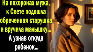 Жизненные истории  / Похоронив мужа, увидела на пороге / Слушать истории / Аудиорассказы / Истории