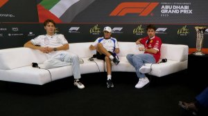 Пресс-конференция пилотов, группа 1 - Абу-Даби (rus_нейросеть)