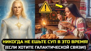 АШТАР ШЕРАН Раскрыл💡 НИКОГДА НЕ ЕШЬТЕ СУП В ЭТО ВРЕМЯ если ХОТИТЕ Галактической Связи 💖