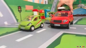 Мультики Про машинки все серии подряд. Мультфильм Полицейские машины. Развивающие мультики для детей