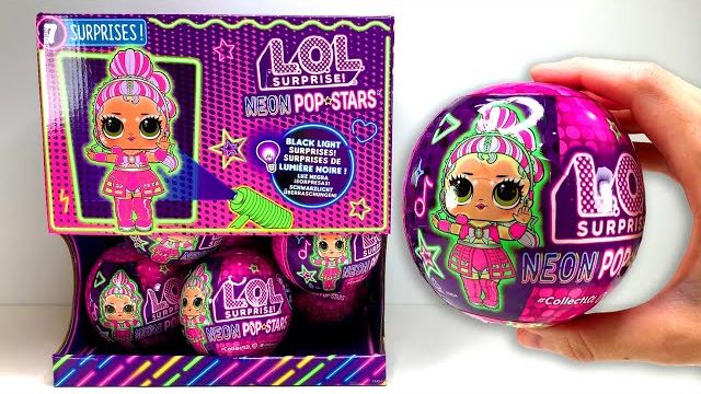 LOL Surprise NEON Pop Stars - НЕОНОВЫЕ Звезды Куклы РАСПАКОВКА (новое видео) смотреть онлайн