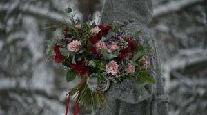Зимний раскидистый букет