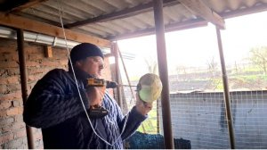 923 Простая жизнь в станице на юге. Повесили курам.Закопали Малину.Делать нечего.