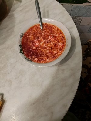 Лучший мой суп борщь.Омолаживает этот продукт-свекла,в этом супе.
