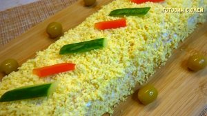 Сочный и нежный САЛАТ на Новый Год. Популярный САЛАТ из 90-х в новом исполнении