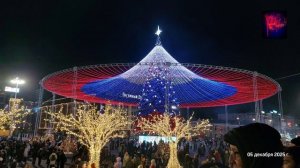 Тула. Самая Большая Новогодняя Ёлка в России 2026. Открытие. 32 метра. Рекорд Гиннеса.