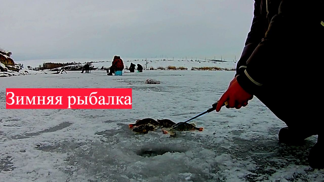 ЗИМНЯЯ РЫБАЛКА НА ОКУНЯ! ЛОВЛЯ ОКУНЯ НА МОРМЫШКУ.
