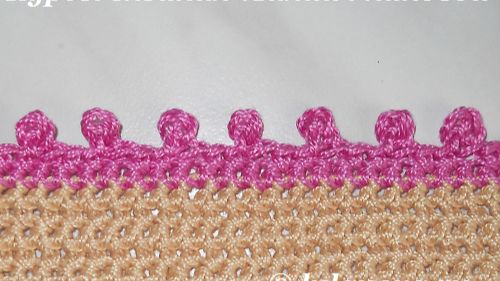 Узор Кромка с большими пико