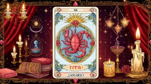 «Таро-прогноз для Рака на январь 2026: энергия месяца, перемены, любовь и новые пути 🌙🦀»