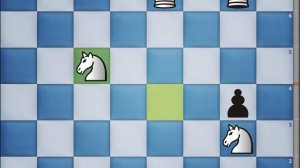 Матование короля с одной фигурой. Мат двумя конями