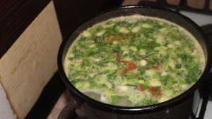 Супчик картофельно-фасолевый.