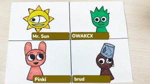 Спрунки (ASMR Sprunki) Рисуем