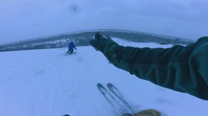 катаем авальман. новый склон. сезон 25-26. декабрь.