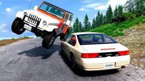 ДТП на высокой скорости — BeamNG Drive / CrashBoomPunk
