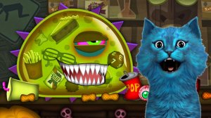 ХИЩНЫЙ СЛИЗЕНЬ ХОЧЕТ КУШАТЬ Игра злую голодную слизь КОТЁНОК ЛАЙК Mutant Blobs Attack