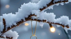 Новогодняя открытка‑настроение – нежное поздравление в формате видео