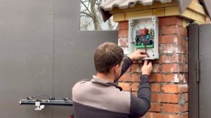 GROW 5000  Установка автоматики вовнутрь