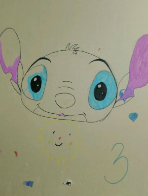 рисуем на стене часть два