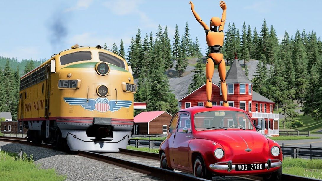 Неудачный день для манекена #7 😱|BeamNG.Drive|Бемиджи Драйв смотреть онлайн