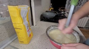 готовим домашние блинчики с мясом/ быстро и вкусно  а главное все довольны!!!