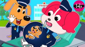 Щенячий патруль и Маршалл. Залипательное видео. Мультфильм для детей и малышей. Анимация