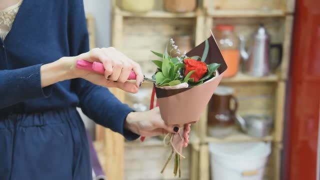 Букет из одной розы