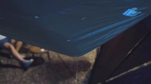 Кемпинг vlog . Лучший звук дождя, который непрерывно падает весь день . Тяжелый дождь