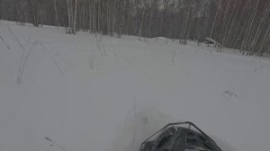 Тайга варяг 500 по не глубокому снегу