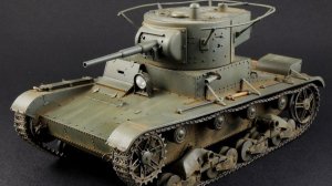 Сборка модели танка Т26, 3D печать.