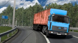 490 / ETS2 1.56 / MAZ 6422 / На Кемь.