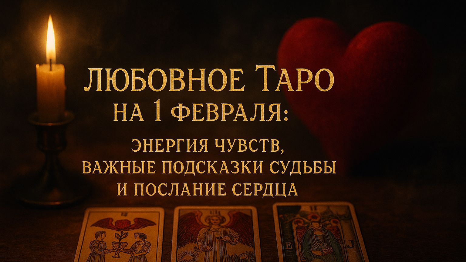 «Любовное Таро на 1 февраля: энергия чувств, важные подсказки судьбы и послание сердца ❤️🔮✨» смотреть онлайн