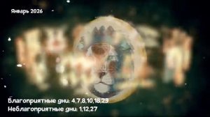 Что Ждет ЛЬВА в ЯНВАРЕ 2026 года