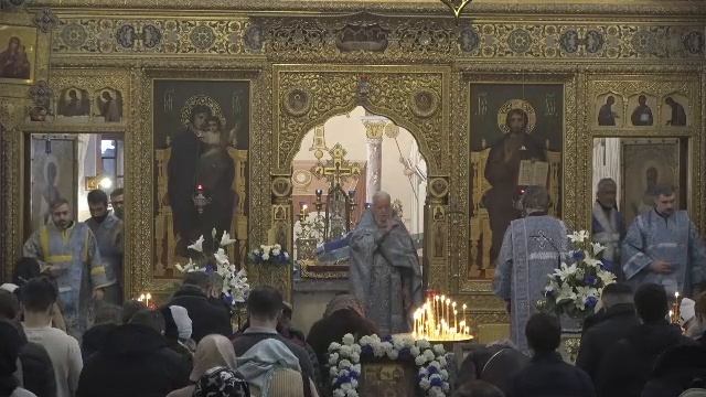 07.12.2025 Литургия. Неделя 26-я по Пятидесятнице. Вмц. Екатерины смотреть онлайн