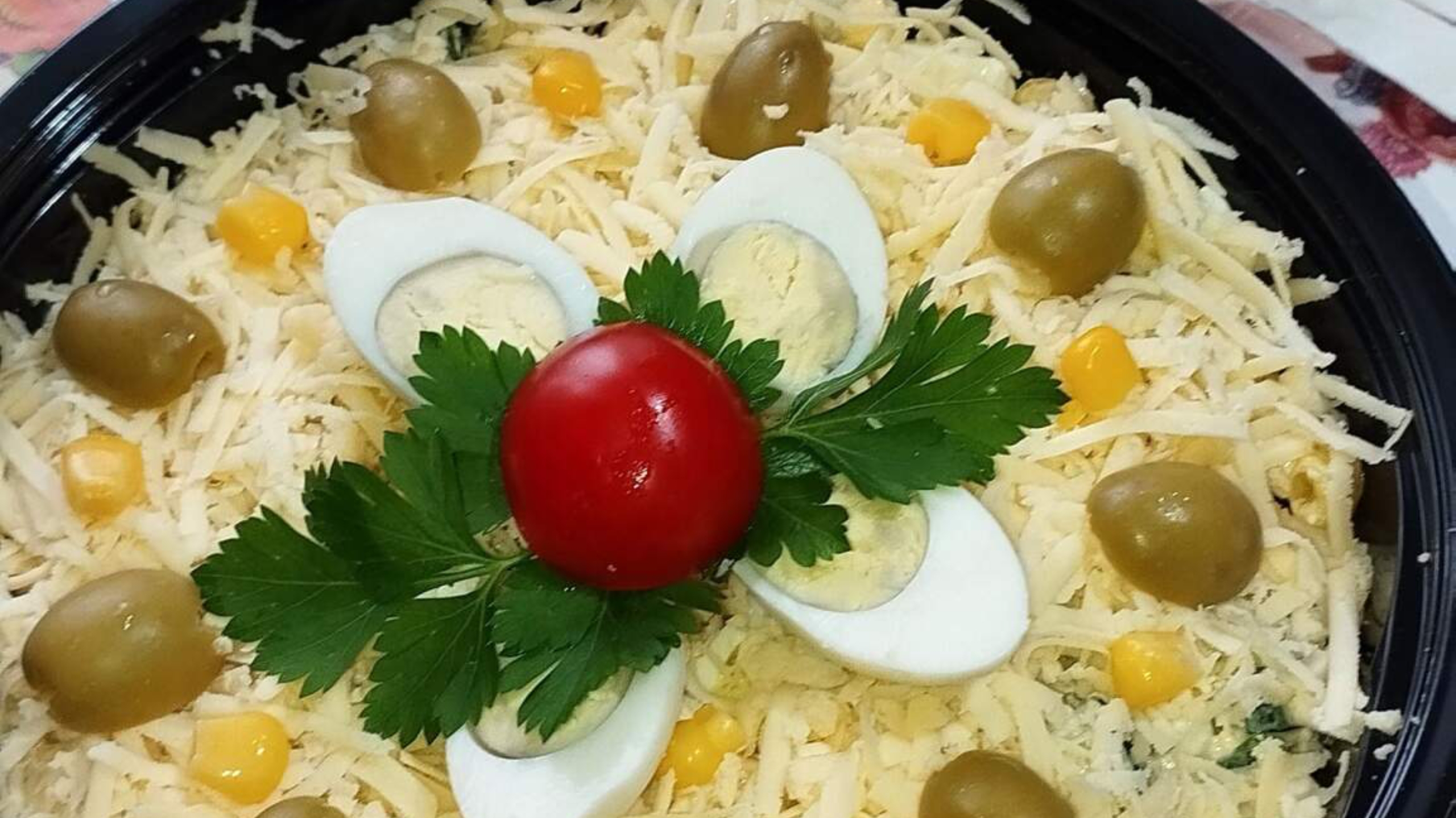 Салат на новогодний стол 🌲#рецепт