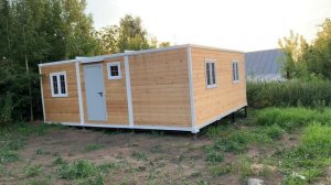 Дачный модульный домик на металлокаркасе Пионер Строй. Нижний Новгород +79200278424